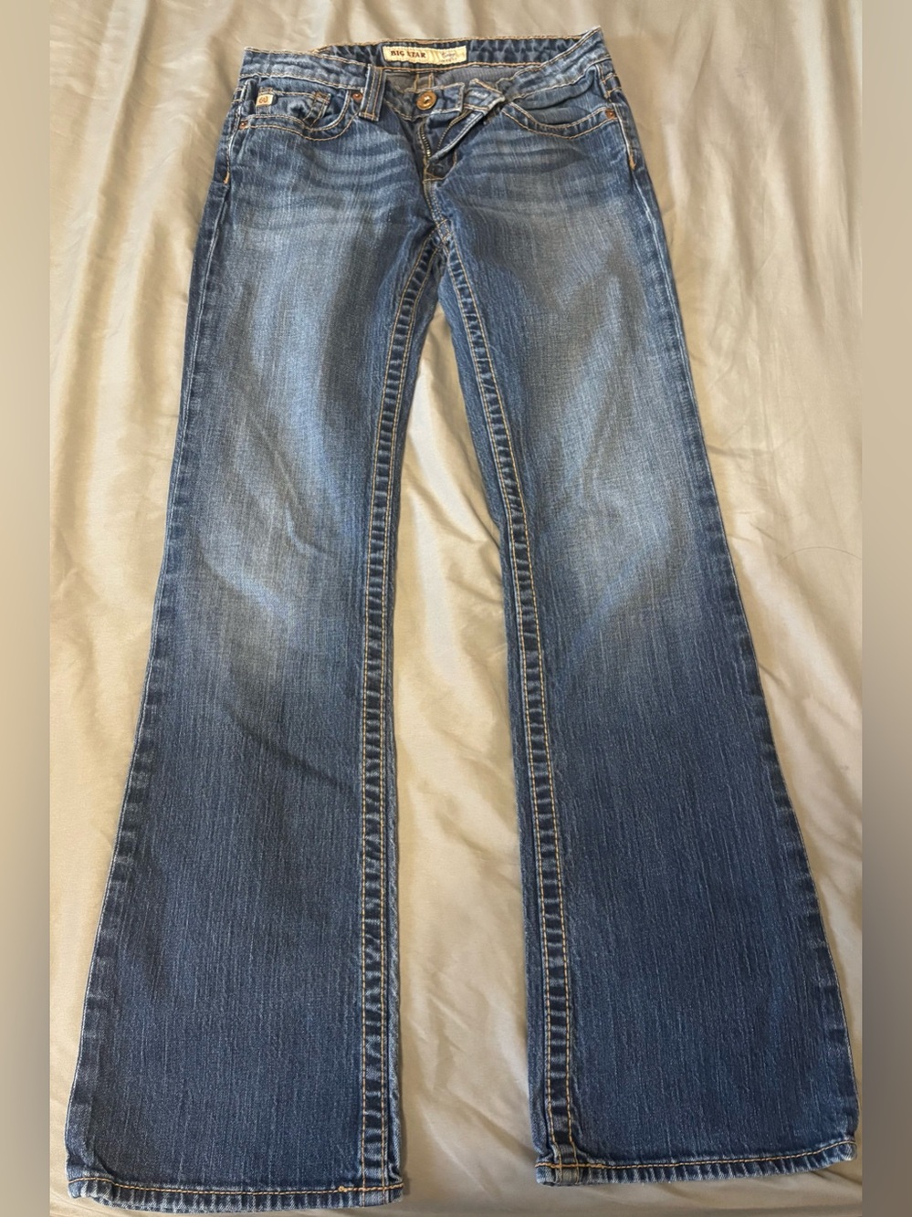 Womens BIG STAR Casey low rise jeans 27R